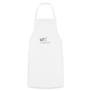 Na hööör mal - Tablier de cuisine - blanc - Devant - AI Model Male 185 dark (185cm)
