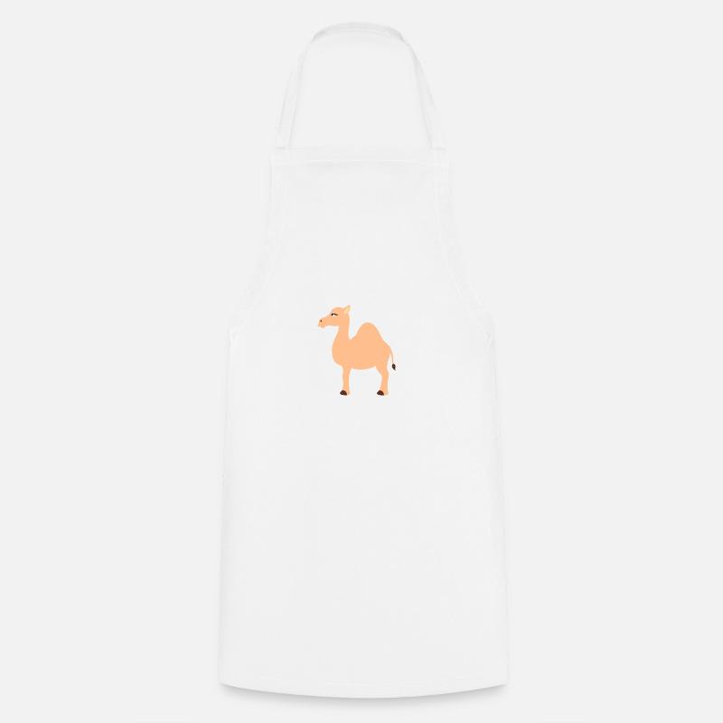 chameau - Tablier de cuisine - blanc