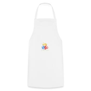 Philippines Filipino Flag Sun Pride I Cadeau - Tablier de cuisine - blanc - Devant - AI Model Male 185 dark (185cm)