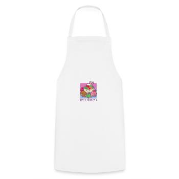 Philippines Filipino Dessert Food I Gift - Cooking Apron - white - Front - AI Model Male 185 dark (185cm)