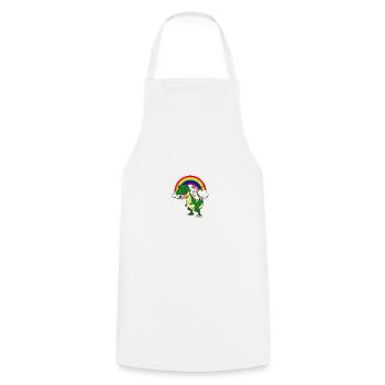 Frère frère frère Brother I cadeau - Tablier de cuisine - blanc - Devant - AI Model Male 185 dark (185cm)