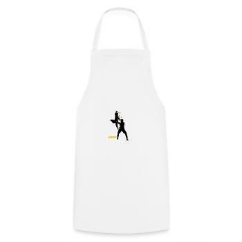Philippines Kali Eskrima Arnis Fighter I Cadeau - Tablier de cuisine - blanc - Devant - AI Model Male 185 dark (185cm)