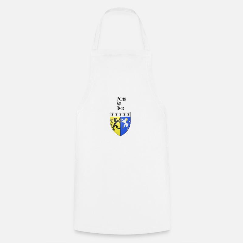 blason penn ar bed - Tablier de cuisine - blanc