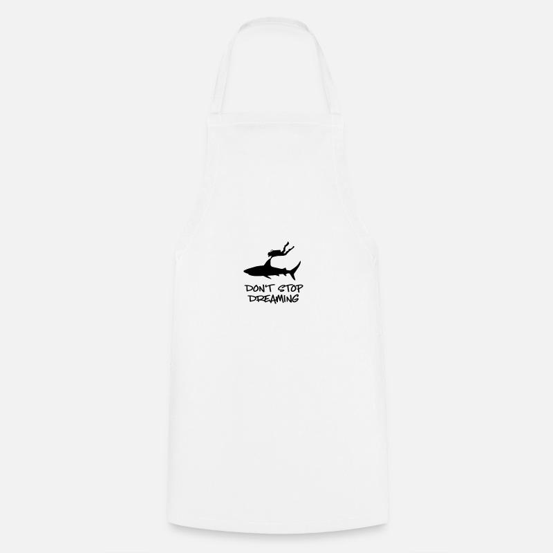plongée - Tablier de cuisine - blanc