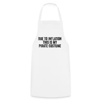 Due to inflation this is my Pirate Costume - Tablier de cuisine - blanc - Devant - AI Model Male 185 dark (185cm)