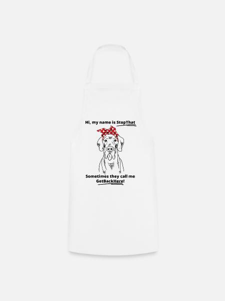 Hundeliebhaber Beagle Design - Kochschürze - Weiß