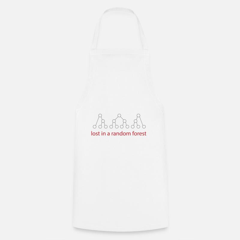Forest Computer Science Data Science Gift - Cooking Apron - white