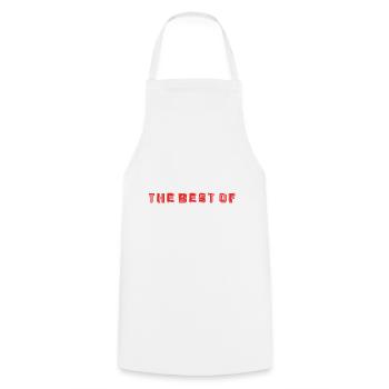 MOM. GRANNY. MOTHER'S DAY. HAPPY MOTHER'S DAY - Cooking Apron - white - Front - AI Model Male 185 dark (185cm)