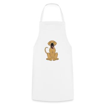 Fawn Great Dane Shirt für Männer Frauen Kinder Hund - Kochschürze - Weiß - Vorne - AI Model Male 185 dark (185cm)
