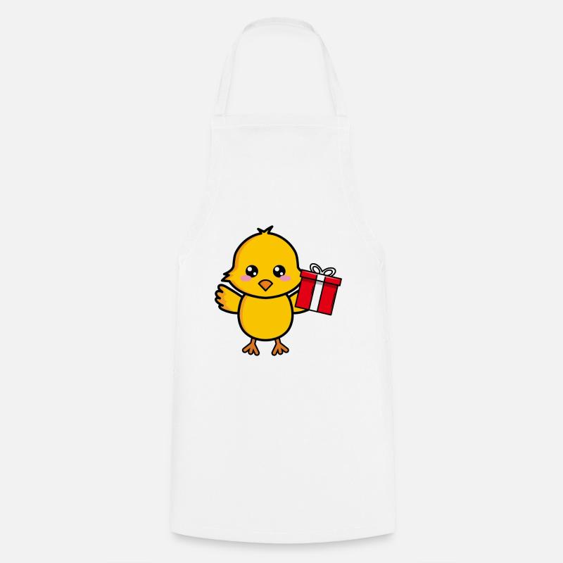 Chick Cute Birthday Birthday Gift - Cooking Apron - white