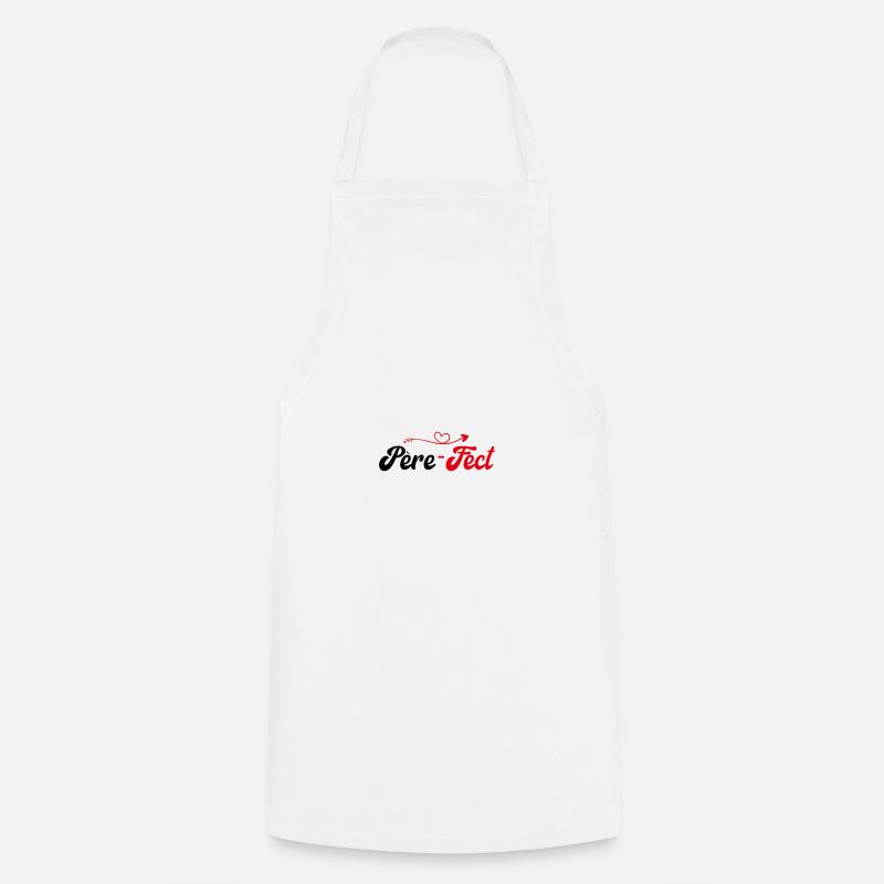 Pére Fect - Tablier de cuisine - blanc