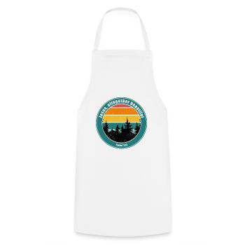 Jesus, altogether beautiful - Cooking Apron - white - Front - AI Model Male 185 dark (185cm)