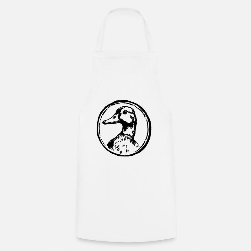 Duck Ducks - Cooking Apron - white