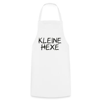 Kleine Hexe - schwarz - Kochschürze - Weiß - Vorne - AI Model Male 185 dark (185cm)