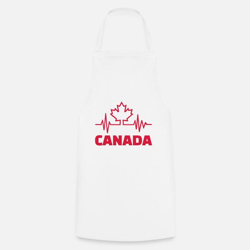 Canada - Cooking Apron - white