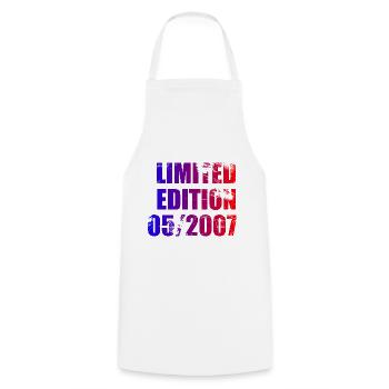 18ème Anniversaire Edition Limitée 05/2007 - Tablier de cuisine - blanc - Devant - AI Model Male 185 dark (185cm)