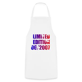 18ème Anniversaire Edition Limitée 06/2007 - Tablier de cuisine - blanc - Devant - AI Model Male 185 dark (185cm)
