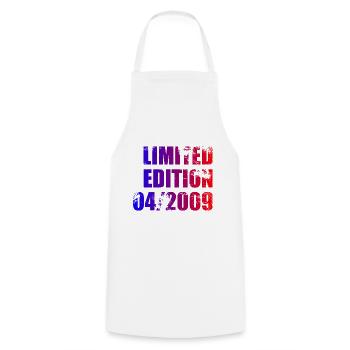 16ème Anniversaire Edition Limitée 04/2009 - Tablier de cuisine - blanc - Devant - AI Model Male 185 dark (185cm)
