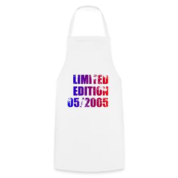 20e anniversaire Edition Limitée 05/2005 - Tablier de cuisine - blanc - Devant - AI Model Male 185 dark (185cm)