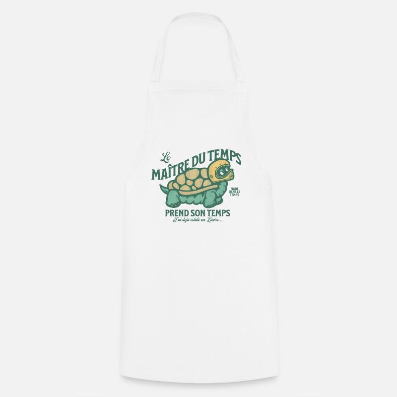 Le Maître du temps - Tablier de cuisine - blanc