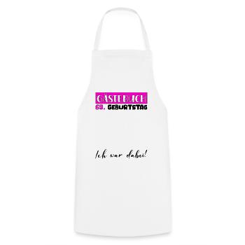69 Cadeau D’anniversaire Décoration Femme Livre d’Or Femme - Tablier de cuisine - blanc - Devant - AI Model Male 185 dark (185cm)