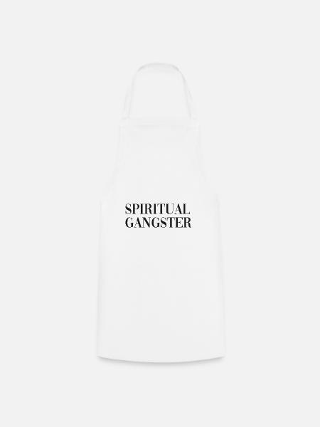 Spiritual Gangster - Kochschürze - Weiß