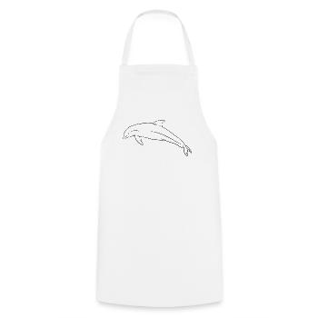 Underwater World Ocean Sea Animals Gift - Cooking Apron - white - Front - AI Model Male 185 dark (185cm)