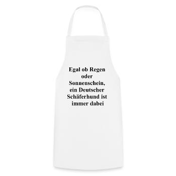 Adventurer's Gift - Cooking Apron - white - Front - AI Model Male 185 dark (185cm)