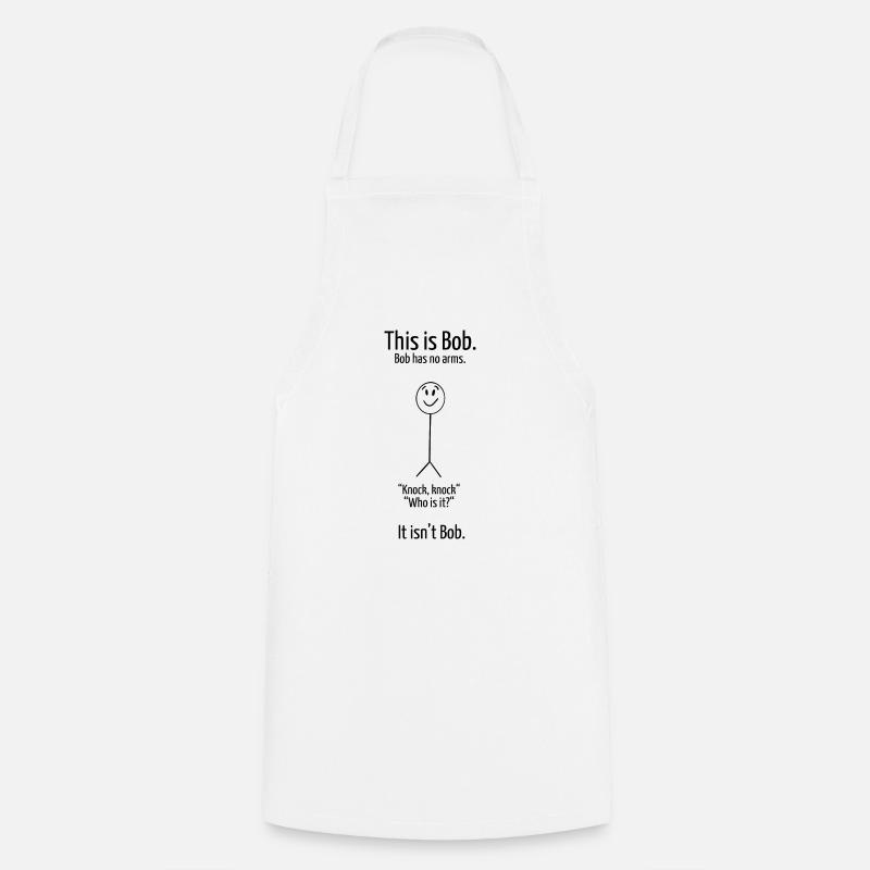 C'est Bob 2 - Tablier de cuisine - blanc