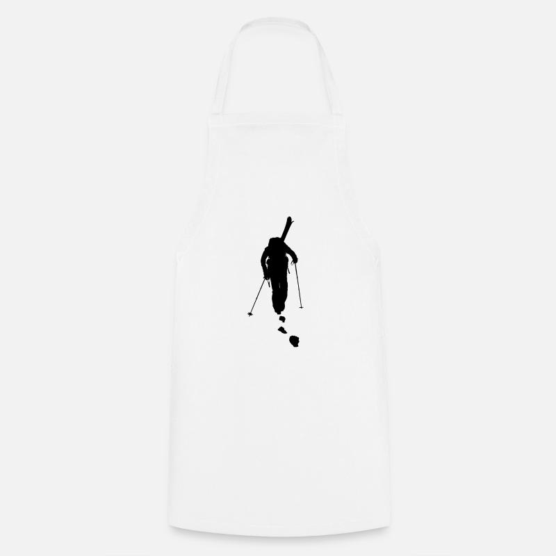 freeride skiing - Tablier de cuisine - blanc