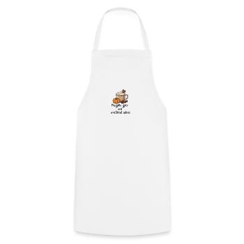 Pumpkin Advice - Cooking Apron - white - Front - AI Model Male 185 dark (185cm)