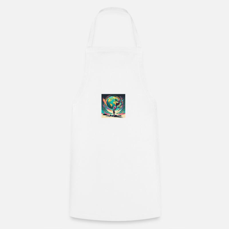 Le monde est à nous - Tablier de cuisine - blanc