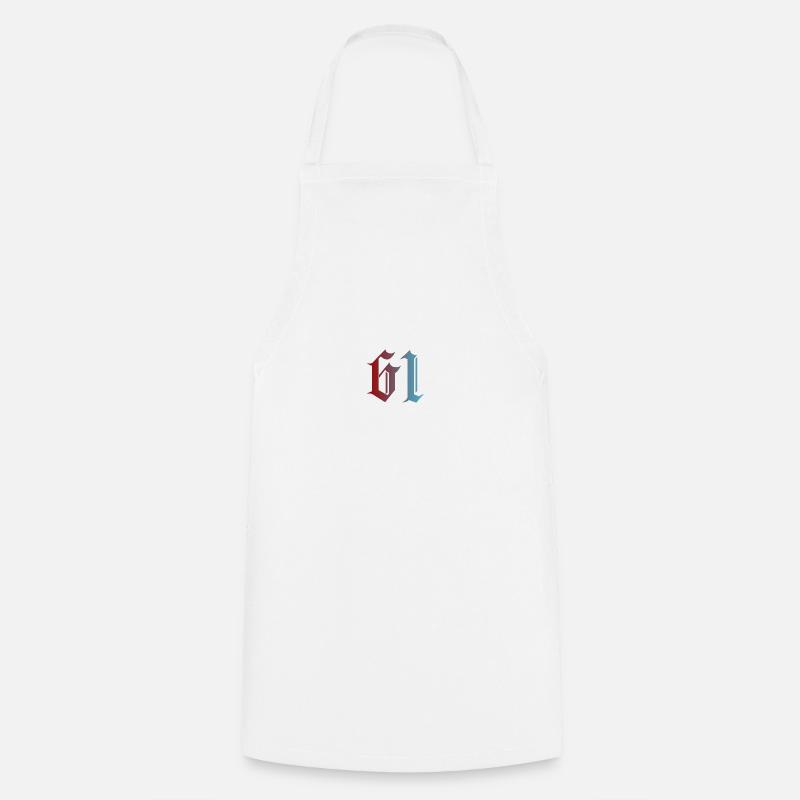61 Trabzon logo - Cooking Apron - white