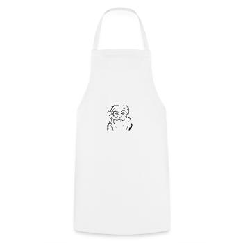 Santa Claus Santa Claus gift idea - Cooking Apron - white - Front - AI Model Male 185 dark (185cm)