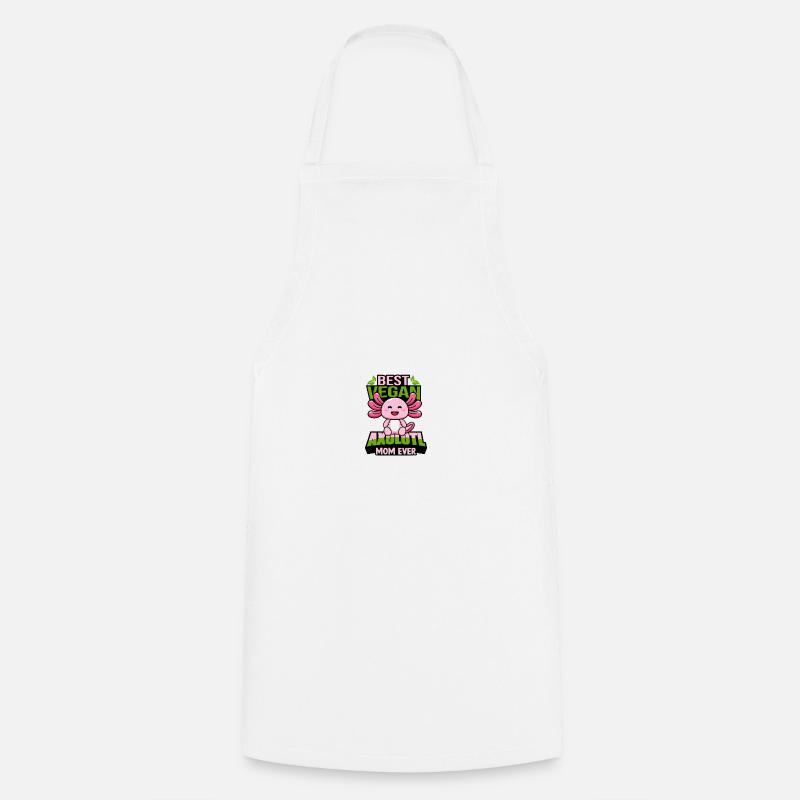 Axolotl - Cooking Apron - white