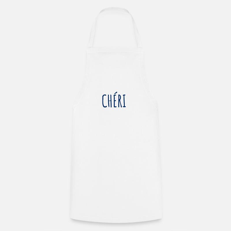 Chéri - Tablier de cuisine - blanc