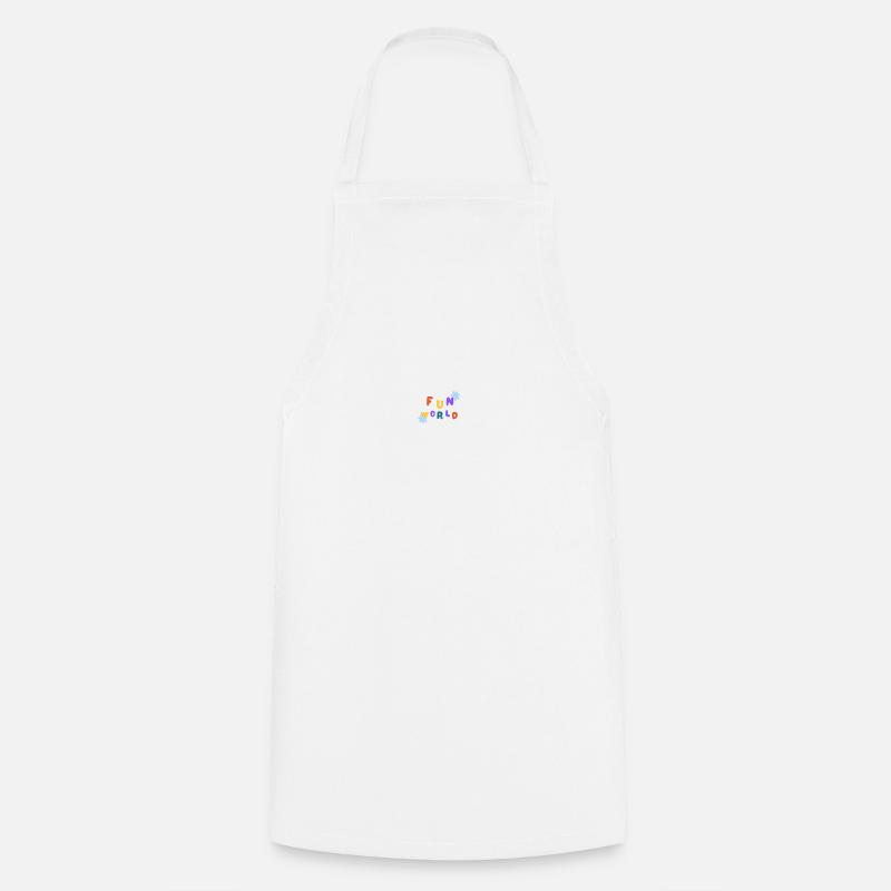 Fun world - Tablier de cuisine - blanc