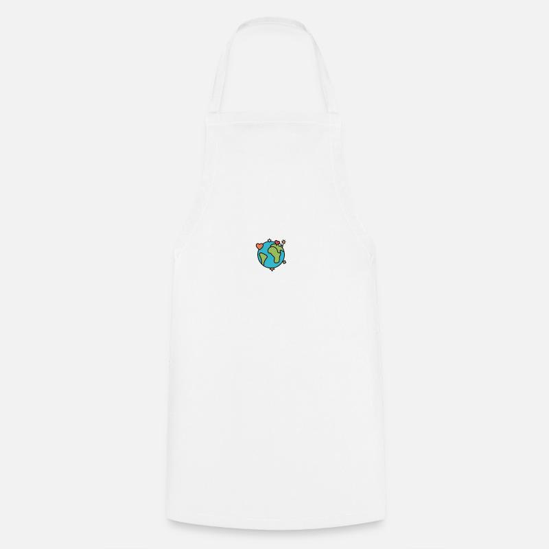 Monde durable - Tablier de cuisine - blanc