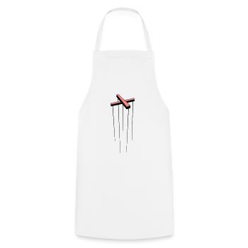 marionetten_aufhaenger_2c - Tablier de cuisine - blanc - Devant - AI Model Male 185 dark (185cm)