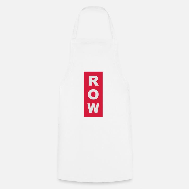 row - Tablier de cuisine - blanc