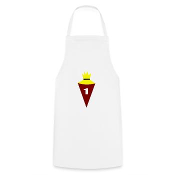 School Cone, School Child 1st Grade, School, Back to School - Cooking Apron - white - Front - AI Model Male 185 dark (185cm)