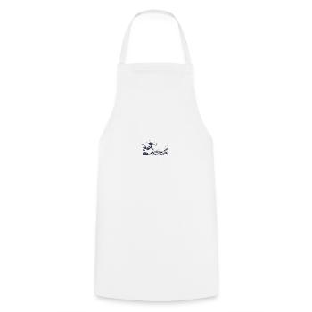The great wave off Kanagawa - Cooking Apron - white - Front - AI Model Male 185 dark (185cm)
