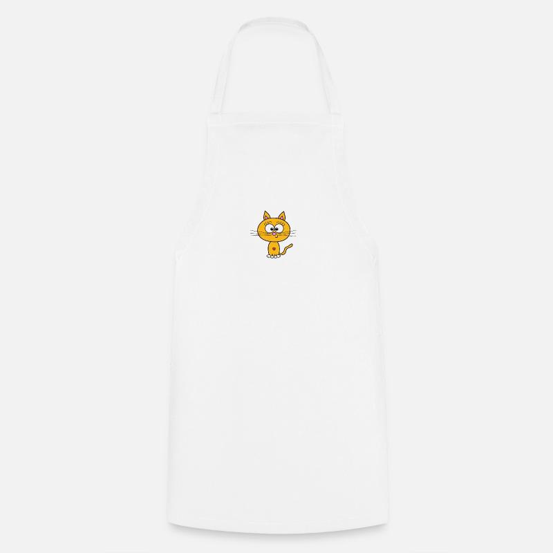 Katzi - Cooking Apron - white