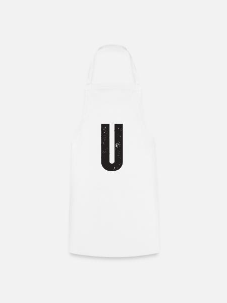 U - Kochschürze - Weiß
