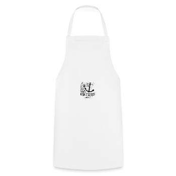 Sea Captain A Smooth Sea Never Made A Skilled - Cooking Apron - white - Front - AI Model Male 185 dark (185cm)