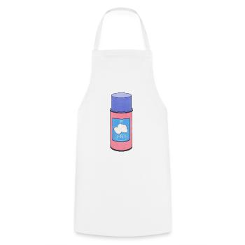 SKYSPRAY (en anglais seulement) - Tablier de cuisine - blanc - Devant - AI Model Male 185 dark (185cm)