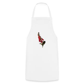 herb rosemary parsley thyme dill oregano - Cooking Apron - white - Front - AI Model Male 185 dark (185cm)