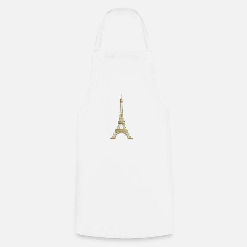 Eiffel tower - Cooking Apron - white