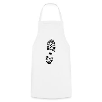 Footprint, shoepriint right (super cheap) - Tablier de cuisine - blanc - Devant - AI Model Male 185 dark (185cm)