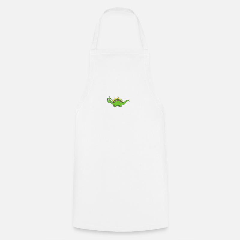 Dino Bébé - Tablier de cuisine - blanc
